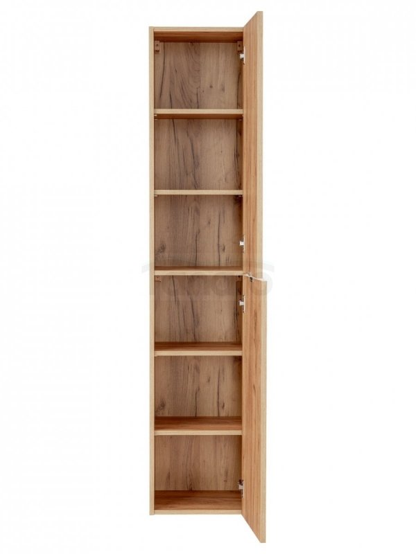 COMAD - Szafka CAPRI OAK 800 wysoka 35 2D - Dąb Craft Złoty  DSM-do samodzielnego montażu