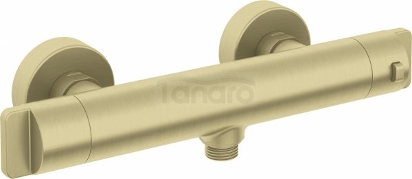 DEANTE - Bateria prysznicowa termostatyczna THERM Złoty Szczotkowany  BCH_R4BT