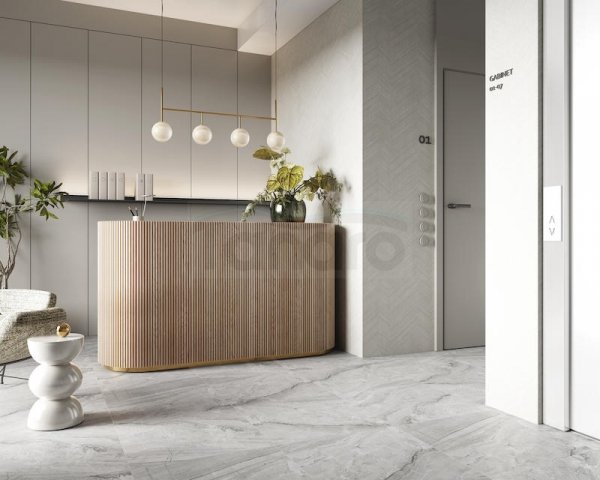 VILO - Panele podłogowe SPC Ash Grey 60x60 5mm AC5 