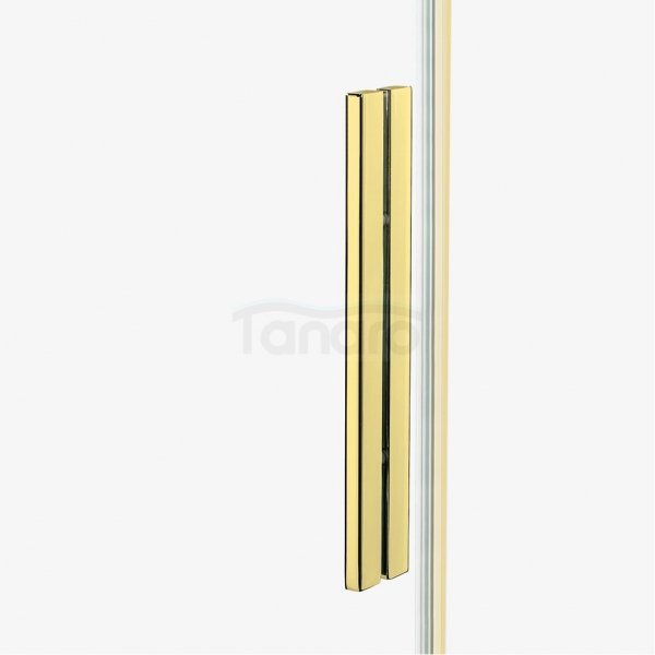 NEW TRENDY Drzwi prysznicowe przesuwne SMART LIGHT GOLD 180x200 EXK-4221