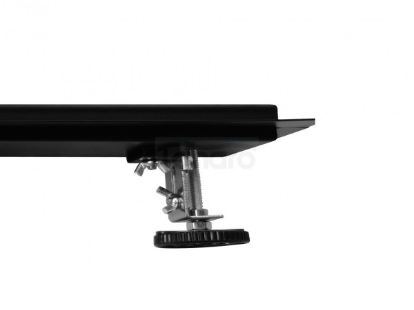 AQUALine - Odpływ liniowy posadzkowy czarny/black 2w1 pod płytkę 70cm L04BK
