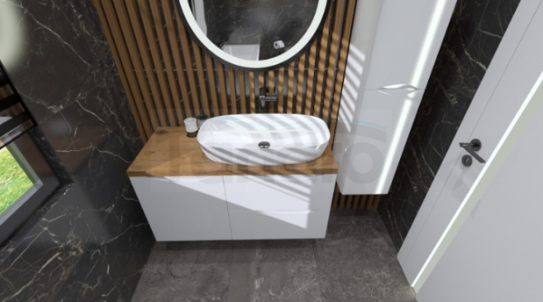 LAVITA Słupek wiszący Kolorado White 300