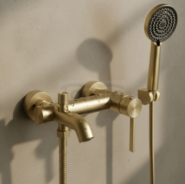 REA Bateria wannowa Rea Foster Złoty Szczotkowany