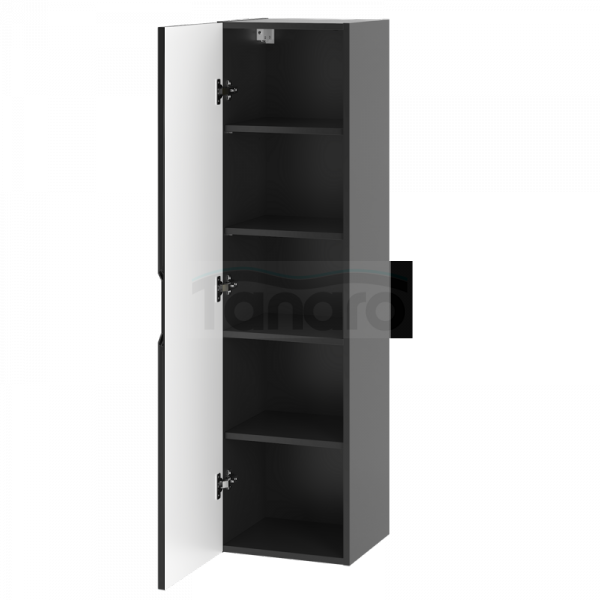 MEGSTYL VESPER-03 Słupek wysoki 130cm czarny mat VESPER-0000-0005996
