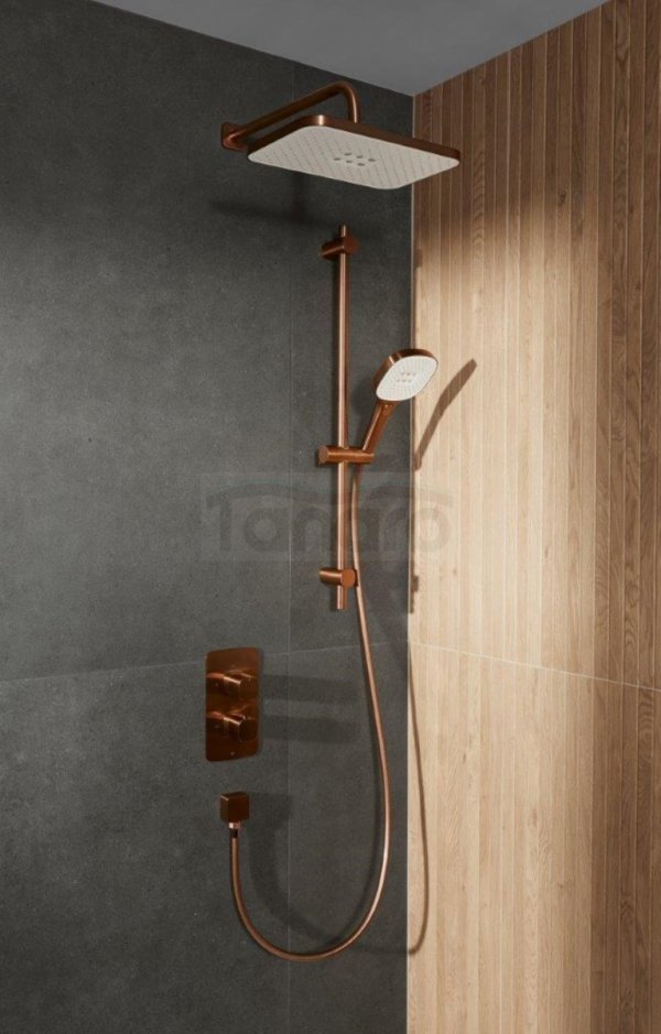 ARMATURA KRAKÓW KFA Natrysk przesuwny MALAGA BRUSHED ROSE GOLD 841-352-34