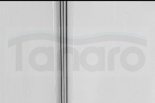 WANA - Kabina prysznicowa kwadratowa drzwi podwójne otwierane FLORES Easy Clean linia PERFECT
