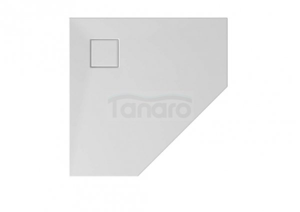 CERSANIT - Set B544: brodzik pięciokątny TAKO Slim 80x4 + syfon  S601-130