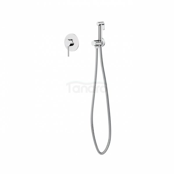 BESCO Bidetka Veo zestaw higieniczny chrom BB-VZ-CH