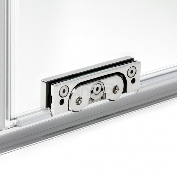 NEW TRENDY Parawan nawannowy Smart 90x150, dwuelementowy, wspornik skośny EXK-4095-WU