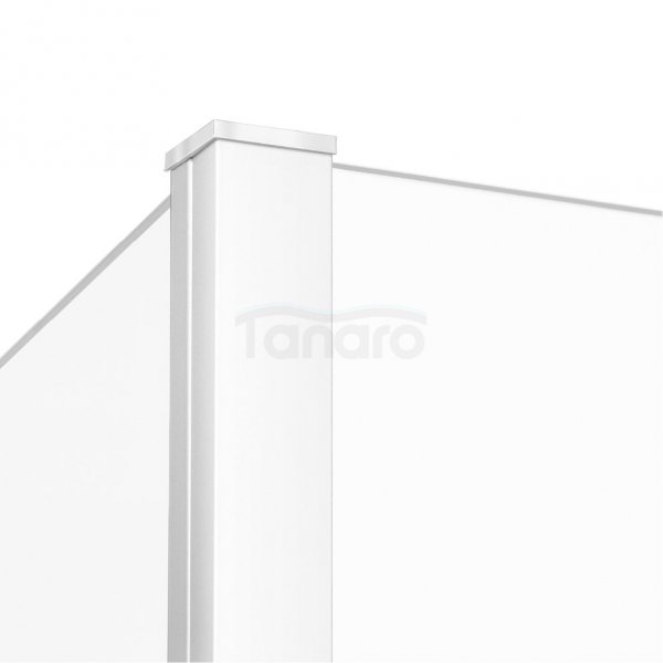 NEW TRENDY Ścianka walk-in NEW MODUS WHITE 90x200 ze ścianką boczną 30 cm EXK-2240/EXK-0246