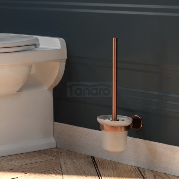 OMNIRES Szczotka toaletowa wisząca ART LINE miedź antyczna AL53620ORB