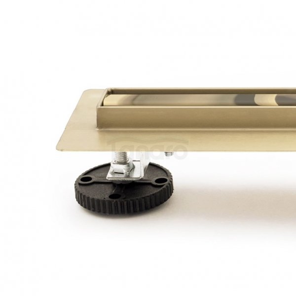 REA - Odpływ liniowy Neo Slim Mirror Gold Pro / Złoty Lustrzany 900mm