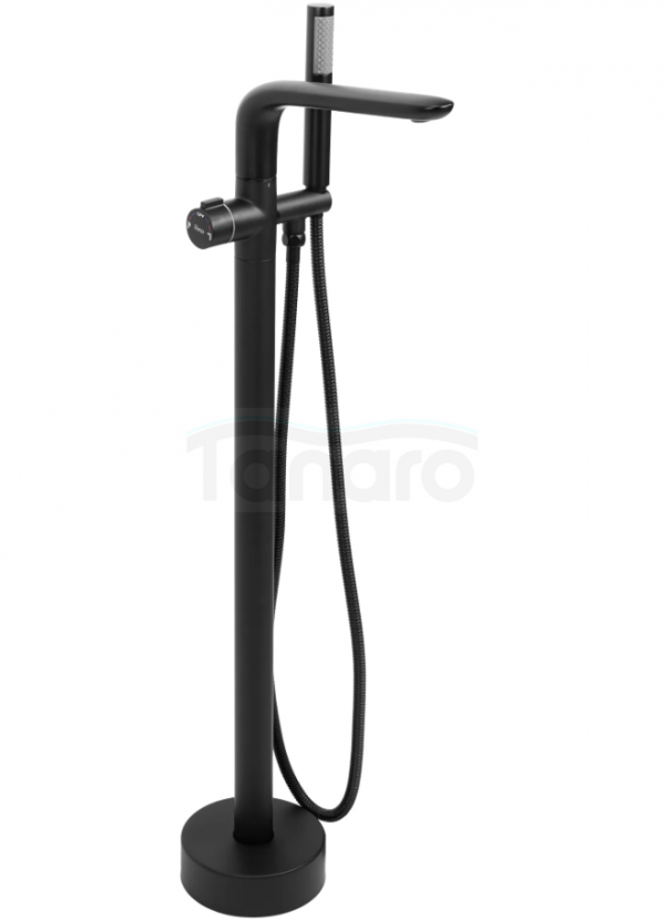 REA - Bateria Wannowa stojąca CLARK Czarna / Black
