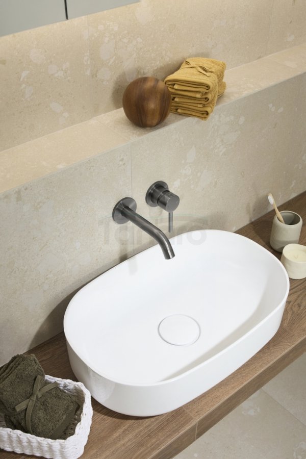 ARMATURA KRAKÓW KFA Bateria umywalkowa podtynkowa MOZA GUN METAL GREY 5039-810-61