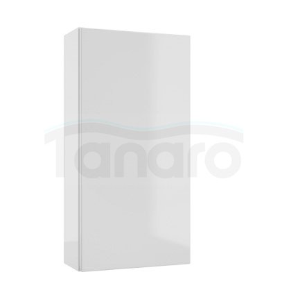 AQUAFORM - szafka łazienkowa wisząca 1D 2S OTTIMA 30 biały połysk 30x60x15  AQ.401-1403011
