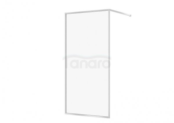 CERSANIT - Kabina prysznicowa walk-in LARGA chrom 100x200 szkło transparentne  S932-136
