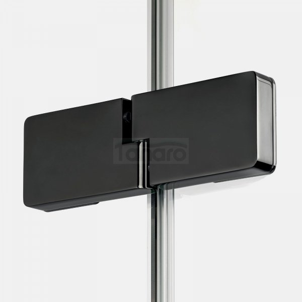 NEW TRENDY Drzwi wnękowe Eventa Black Chrome, drzwi pojedyncze 80x200 EXK-6127