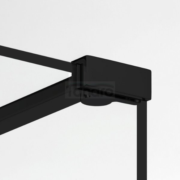 NEW TRENDY - Kabina Walk In New Modus BLACK 140x120x200 EXK-0112