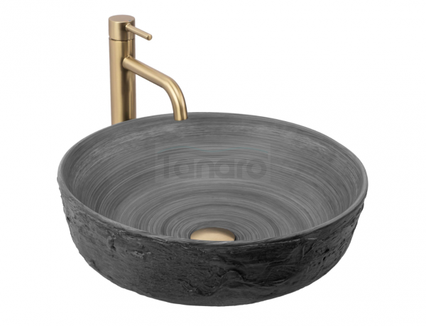 REA Umywalka nablatowa Babilon Silver