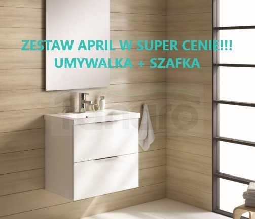 ELITA - Zestaw APRIL szafka + umywalka 70 cm 167216