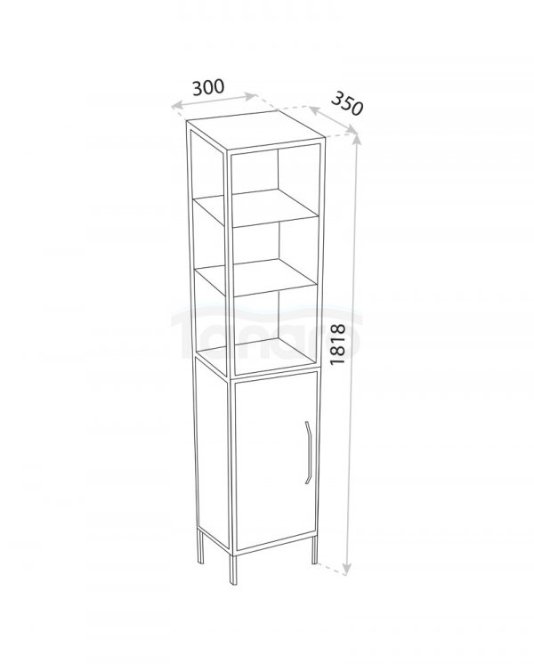 LAVITA Słupek stojący Plano 350 