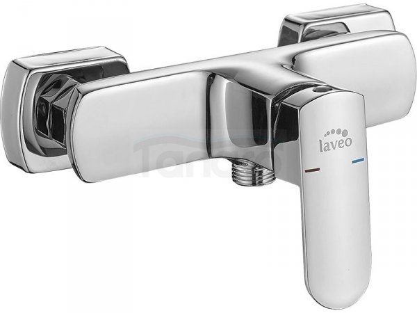LAVEO Calla - bateria natryskowa ścienna bez zestawu natryskowego BAC_040D