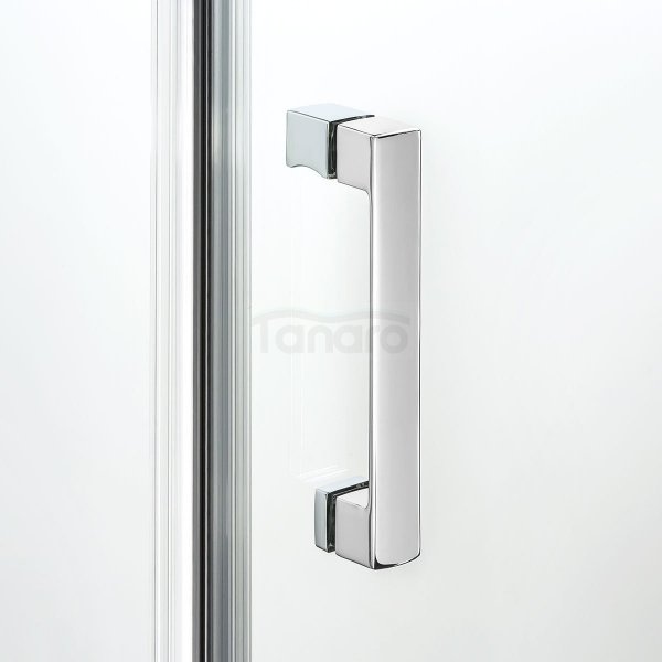 NEW TRENDY Drzwi prysznicowe wnękowe NEW RENOMA 170x195 D-0097A/D-0098A