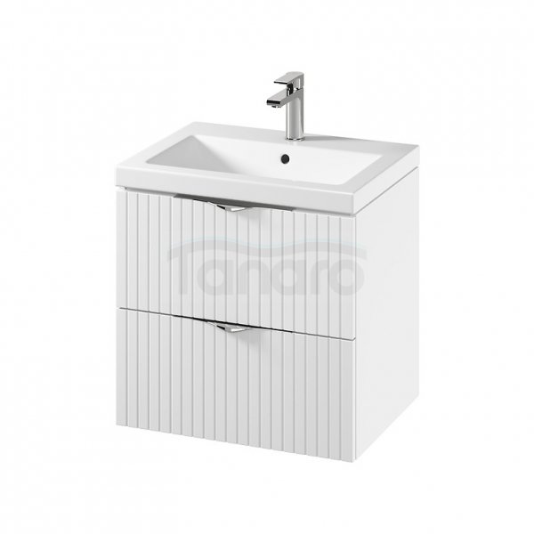 CERSANIT SET C142 TIRSO 60 BIAŁY MATOWY (SZAFKA + UMYWALKA) S801-545