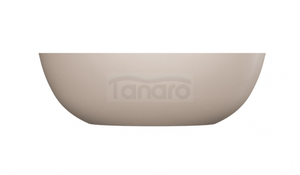OMNIRES Wanna wolnostojąca SHELL M+ 148 x 75 cm dune beige mat SHELL148WWDB