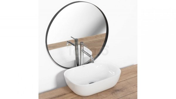 REA Bateria umywalkowa nablatowa wysoka LUGANO chrom