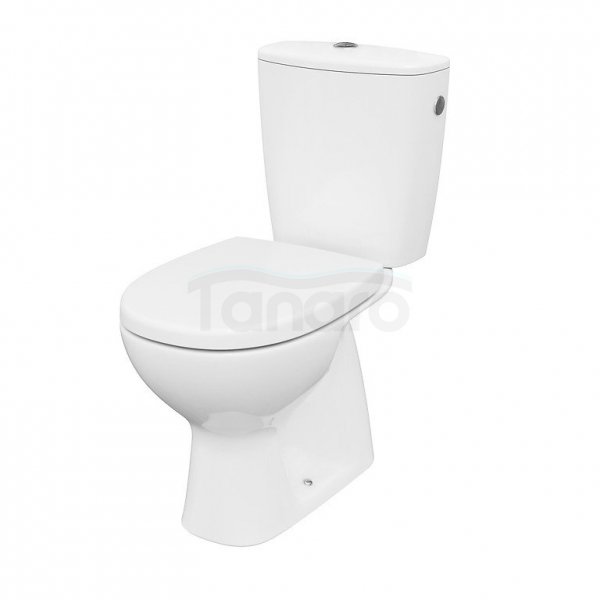 CERSANIT - Wc kompakt 684 ARTECO CleanOn 020 new 3/5, deska duroplastowa wolnoopadająca z łatwym wypinaniem  K667-075