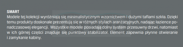 NEW TRENDY Kabina prysznicowa prostokątna SMART 110x90x200 EXK-4026