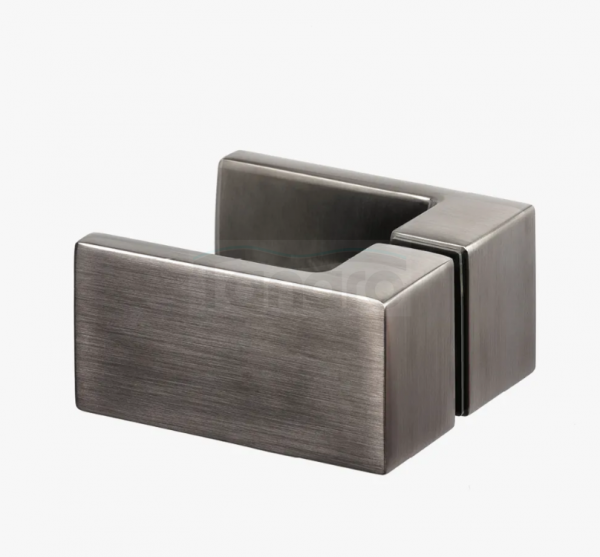NEW TRENDY Kabina prysznicowa 90x80x200 Avexa Gunmetal Brushed pojedyncze drzwi EXK-3325/EXK-3355