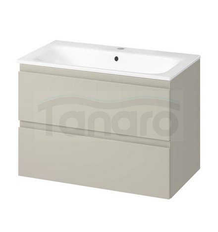 CERSANIT - Set C469 - Szafka łazienkowa z umywalką MODUO 80 cm kolor Kaszmir  S801-592