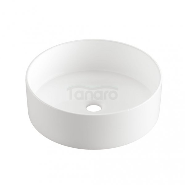 INVENA Umywalka nablatowa LIMNOS biały CE-59-001-W
