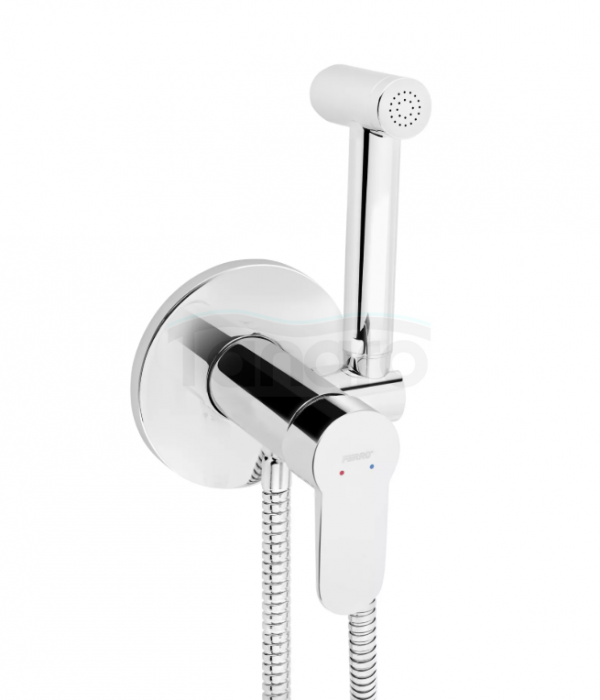 FERRO Bateria podtynkowa bidetowa, z zestawem NOSTRIS BNS66P