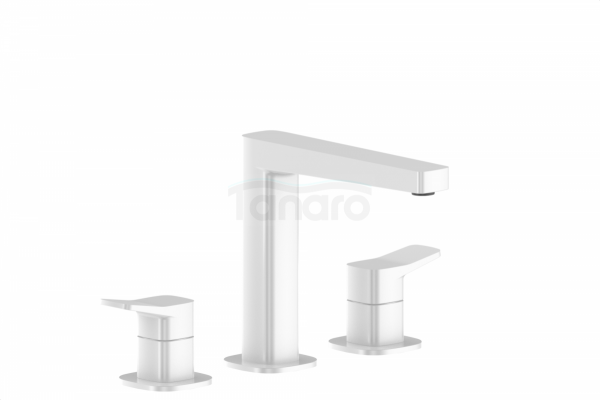 ARMATURA KRAKÓW KFA bateria umywalkowa 3-otworowa stojąca MALAGA WHITE 4522-221-44