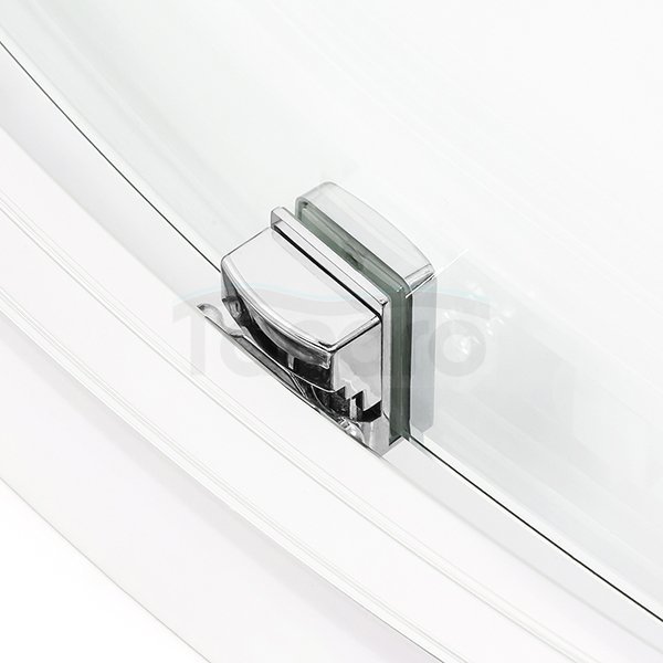 NEW TRENDY Kabina prysznicowa NEW CORRINA 1D prostokątna przyścienna U 100x80x195 szkło czyste 6mm Active Shield  K-0476