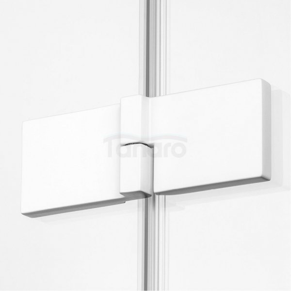 NEW TRENDY Drzwi prysznicowe wnękowe AVEXA WHITE 80x200 EXK-2687/2688
