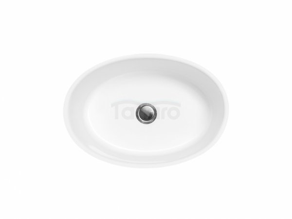 BESCO Uniqa umywalka nablatowa + klik-klak chrom 32 x 46 x 17 #UMD-U-NB