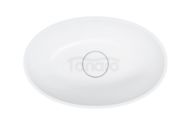 OMNIRES umywalka nablatowa, 50 x 32 cm SHELL M+ biały mat SHELL500UNBM