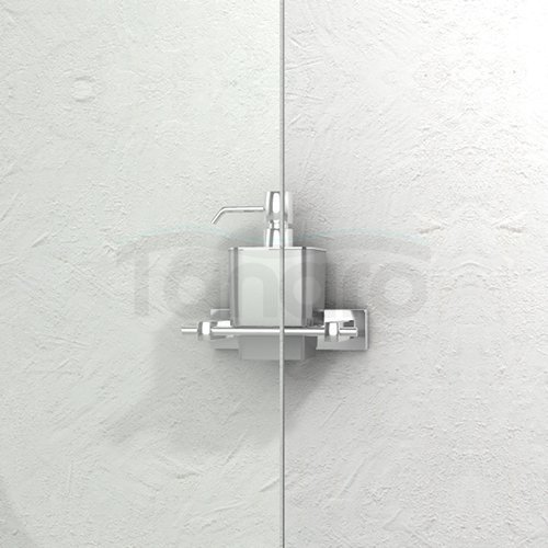 New Trendy Drzwi wnękowe prysznicowe NEW SOLEO 100x195 D-0122A