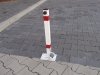 Blokada Parkingowa na kłódkę drogowa prosta słupek od Metalfab