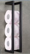 Wieszak na papier toaletowy metalowy w stylu loft MetalFab