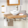 Wspornik Półki Umywalki 35 cm inox nierdzewny do Kuchni Salonu Loft Wieszak