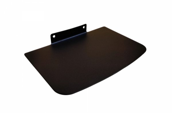 Półka metalowa 27x18,5 cm ścienna uchwyt na pod dekoder RTV ROUTER WIFI SWITCH TUNER