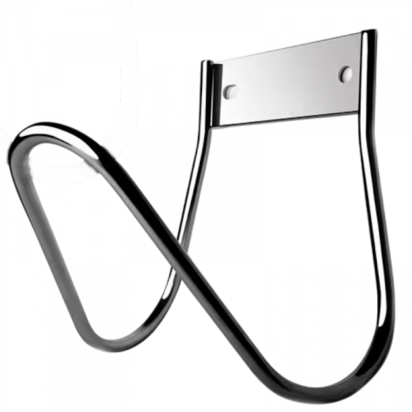 Wieszak nierdzewny na wąż ogrodowy INOX – solidny uchwyt ścienny