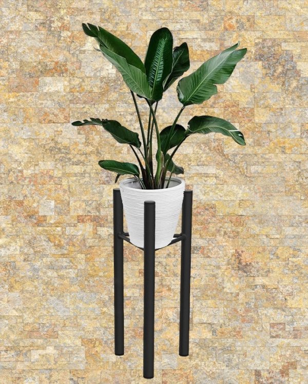 Stojak kwiaty loft kwietnik 40 cm podstawka MetalFab 