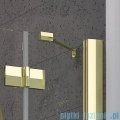 Radaway Almatea Kdj Gold kabina prostokątna 100x80 Lewa szkło intimato 32142-09-12NL