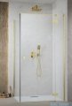 Radaway Essenza Kdj Gold kabina 110x110cm prawa szkło przejrzyste 1385041-09-01R/1384053-01-01